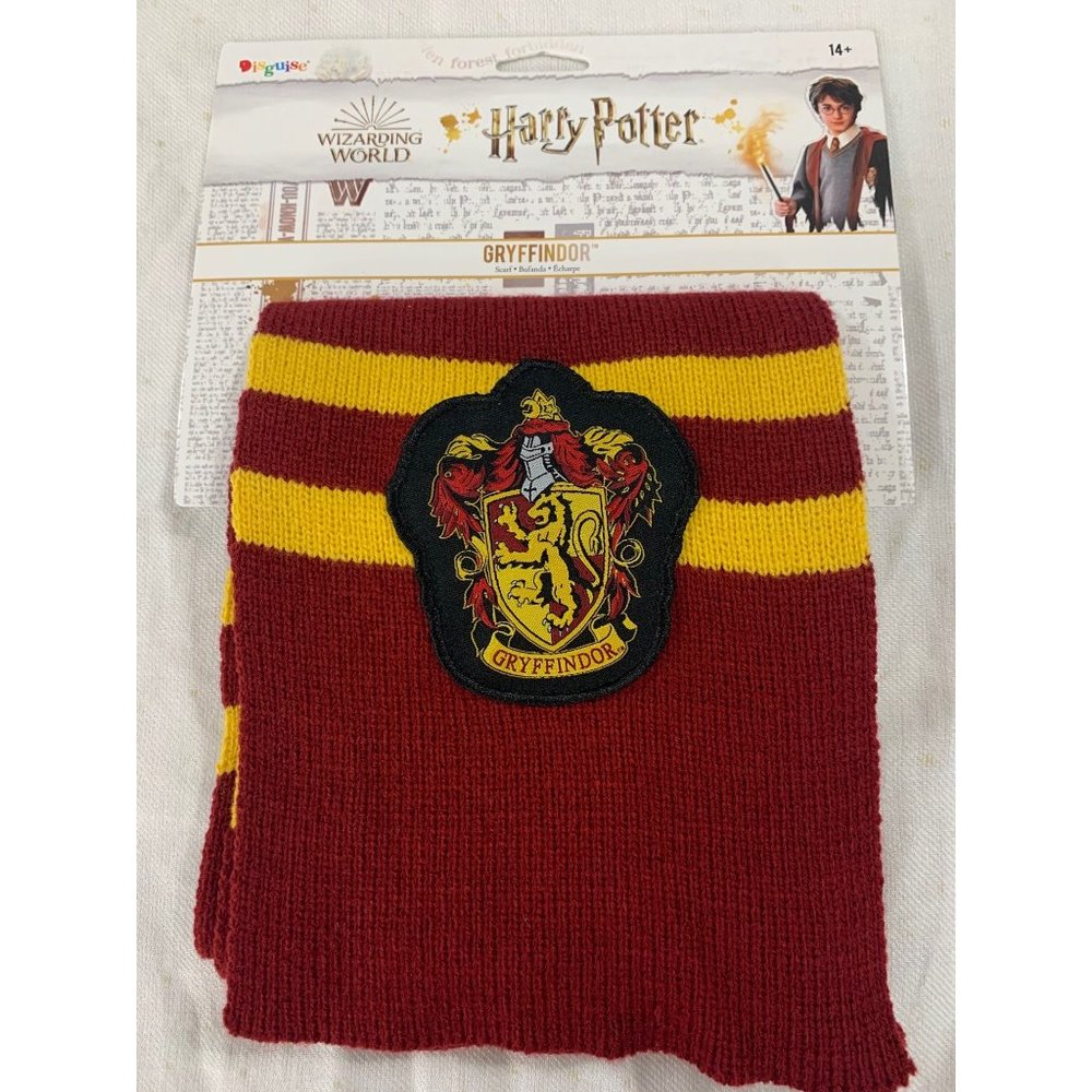 Wizarding World‎ Harry Potter Burgundy Gold Gryffindor Scarf Cosplay